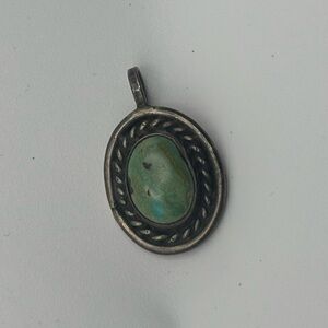 Vintage Native American Turqouise/925